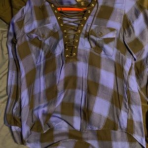 Flannel top